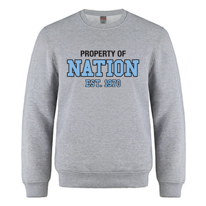 BSS House Crewneck Athletic Grey - Adult